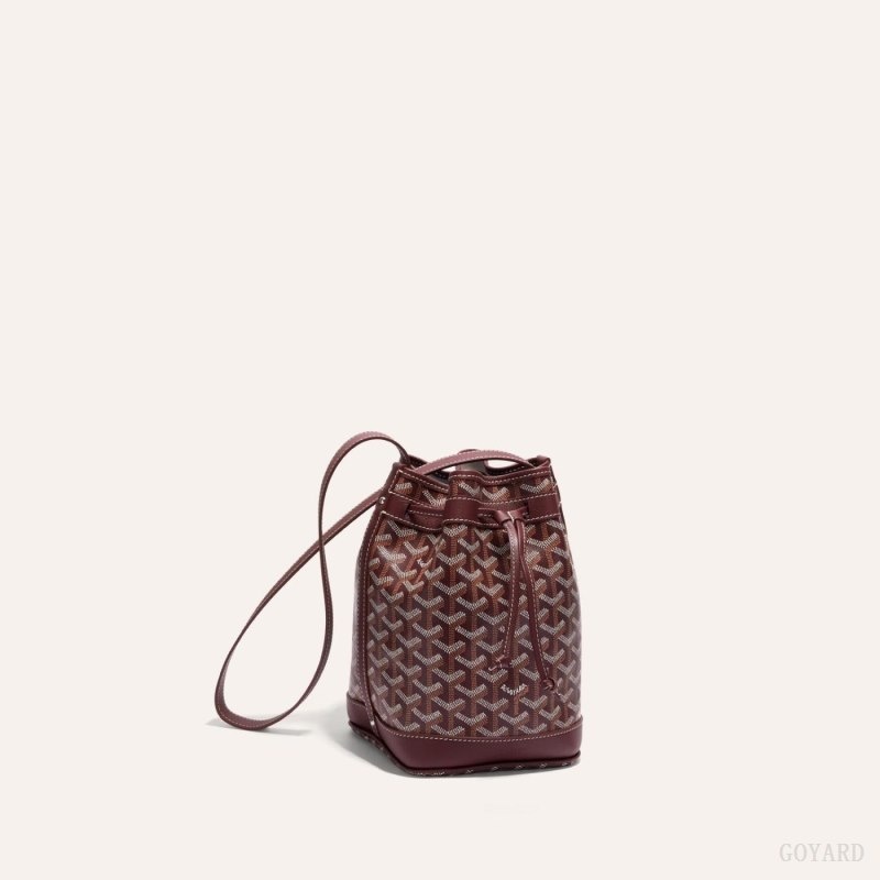 Goyard PETIT FLOT BUCKET BAG Bordeaux | TWBN1221