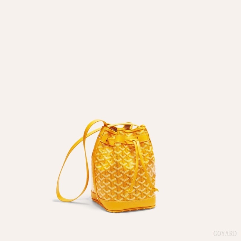 Goyard PETIT FLOT BUCKET BAG Gul | BGVM9283