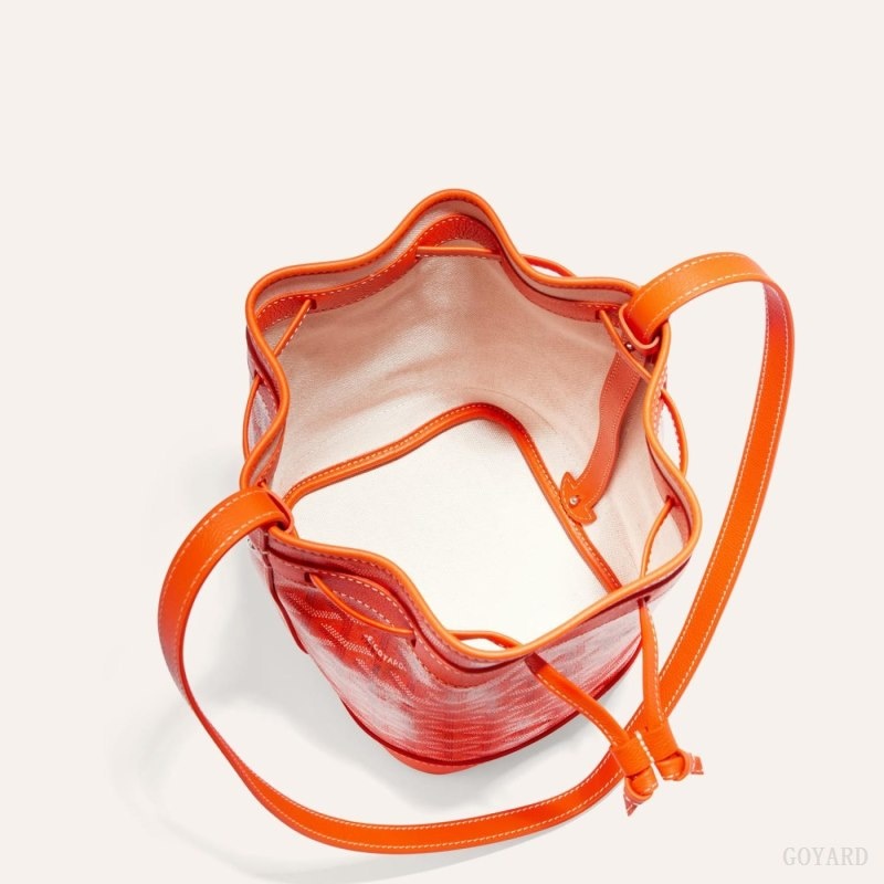 Goyard PETIT FLOT BUCKET BAG Orange | ZKCY1280