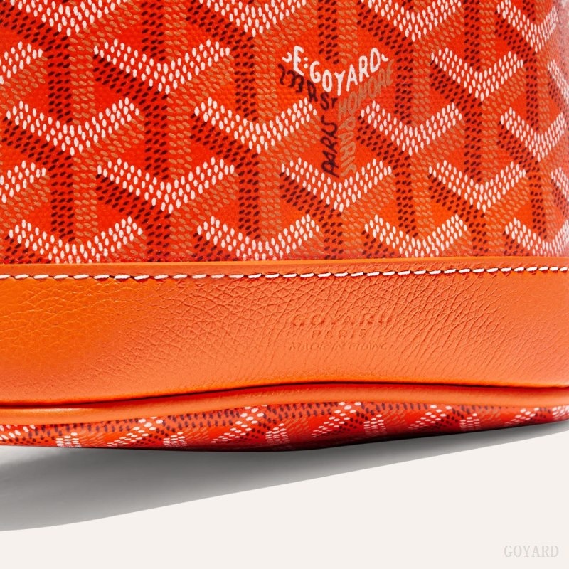 Goyard PETIT FLOT BUCKET BAG Orange | ZKCY1280