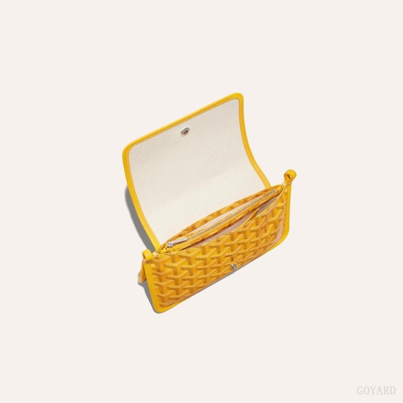 Goyard PLUMET POCKET WALLET Gul | PXQA4076