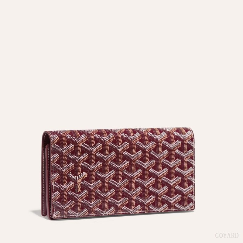 Goyard RICHELIEU WALLET Bordeaux | GJNP2889