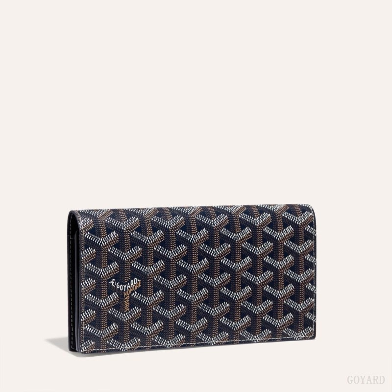 Goyard RICHELIEU WALLET Mørkeblå Blå | FFTQ8510