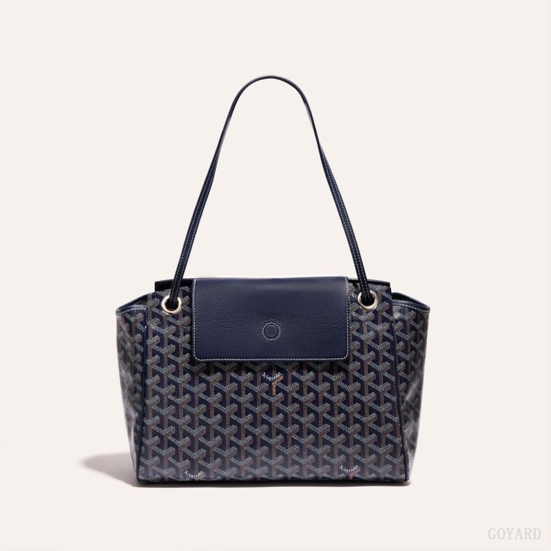 Goyard ROUETTE PM BAG Mørkeblå Blå | TESS0900