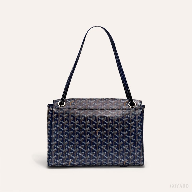 Goyard ROUETTE PM BAG Mørkeblå Blå | TESS0900