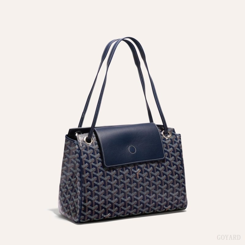 Goyard ROUETTE PM BAG Mørkeblå Blå | TESS0900