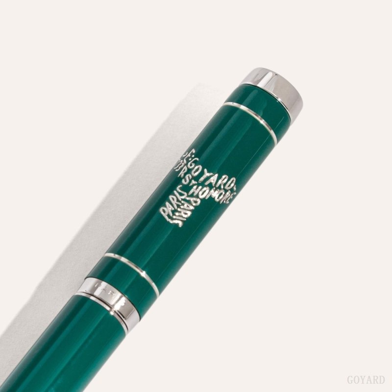 Goyard Rollerball Travel Pen Grøn | QSAQ7396