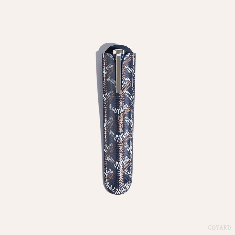 Goyard Rollerball Travel Pen Mørkeblå Blå | AVTB3146