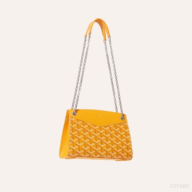 Goyard Rouette Structuré Mini Bag Gul | ETJC9730