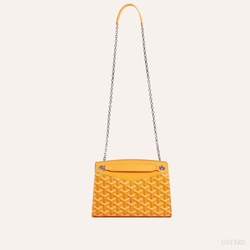 Goyard Rouette Structuré Mini Bag Gul | ETJC9730