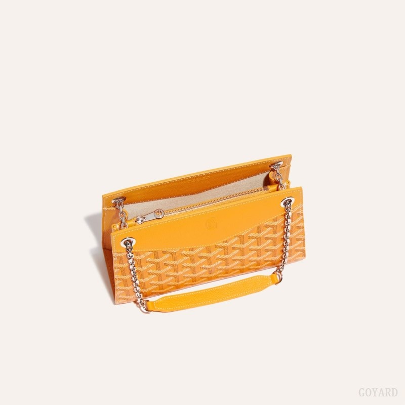 Goyard Rouette Structuré Mini Bag Gul | ETJC9730