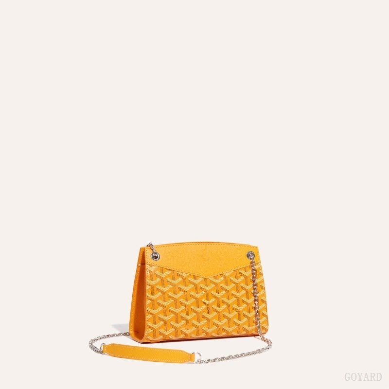 Goyard Rouette Structuré Mini Bag Gul | ETJC9730