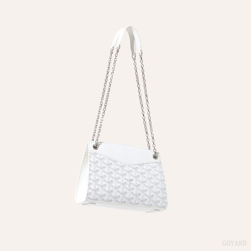 Goyard Rouette Structuré Mini Bag Hvide | MTAL7962