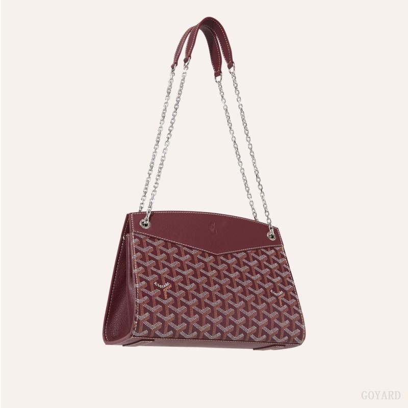 Goyard Rouette Structuré PM Bag Bordeaux | KYRL5424