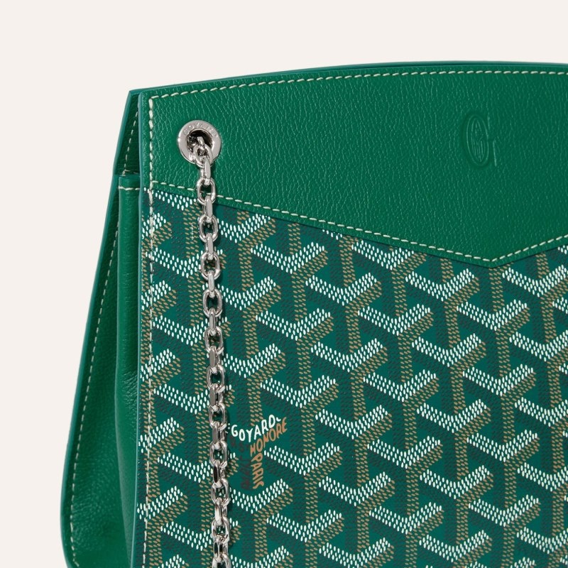 Goyard Rouette Structuré PM Bag Grøn | MWQC5932