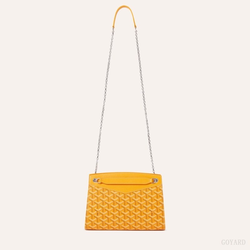 Goyard Rouette Structuré PM Bag Gul | CLKO0122