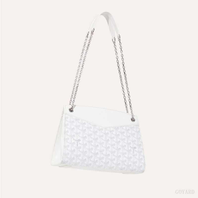 Goyard Rouette Structuré PM Bag Hvide | HMZJ2114