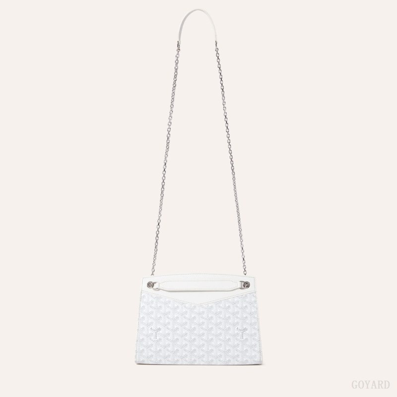 Goyard Rouette Structuré PM Bag Hvide | HMZJ2114