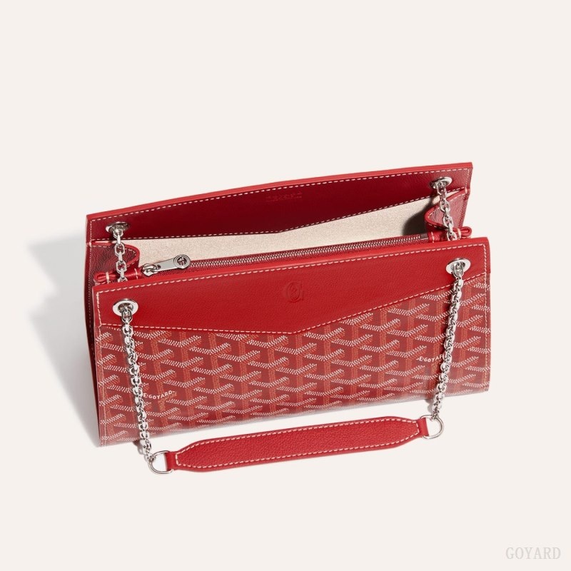 Goyard Rouette Structuré PM Bag Rød | FXCI9523