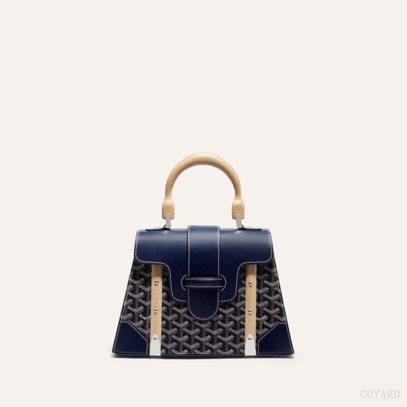 Goyard SAÏGON PM BAG Mørkeblå Blå | BOJN7828