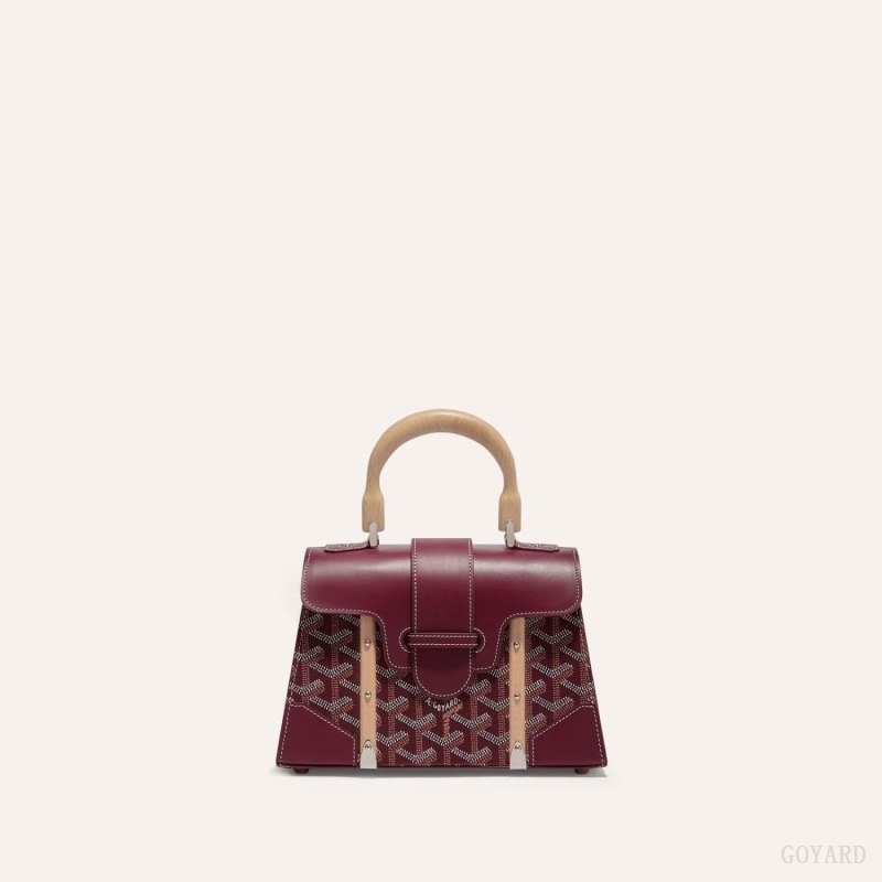 Goyard SAÏGON STRUCTURE MINI BAG Bordeaux | CGIW6647