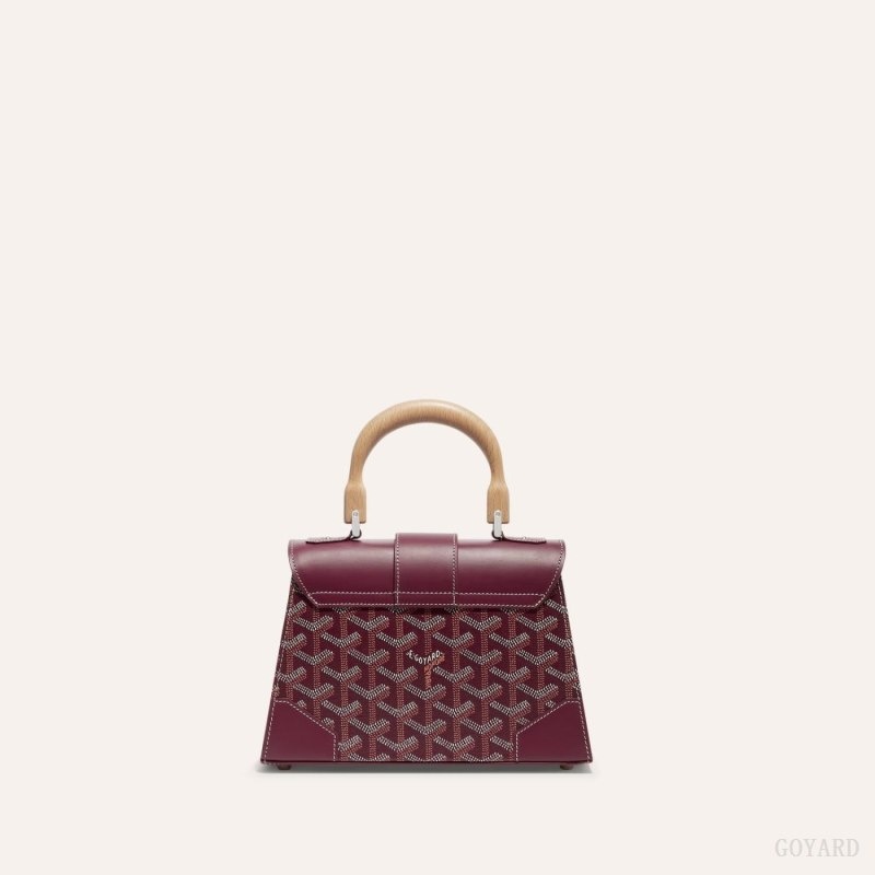 Goyard SAÏGON STRUCTURE MINI BAG Bordeaux | CGIW6647