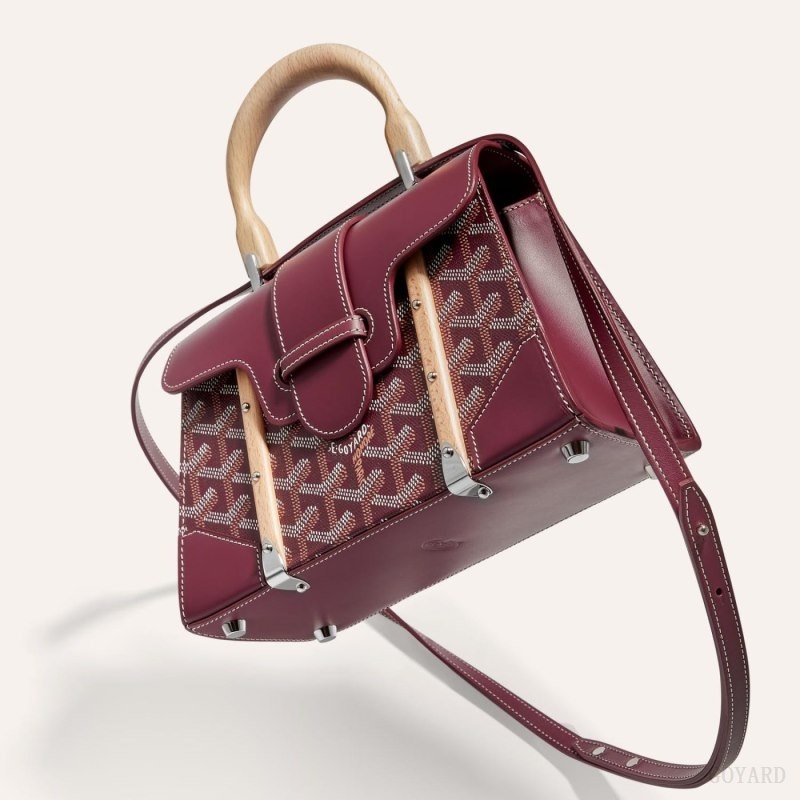 Goyard SAÏGON STRUCTURE MINI BAG Bordeaux | CGIW6647