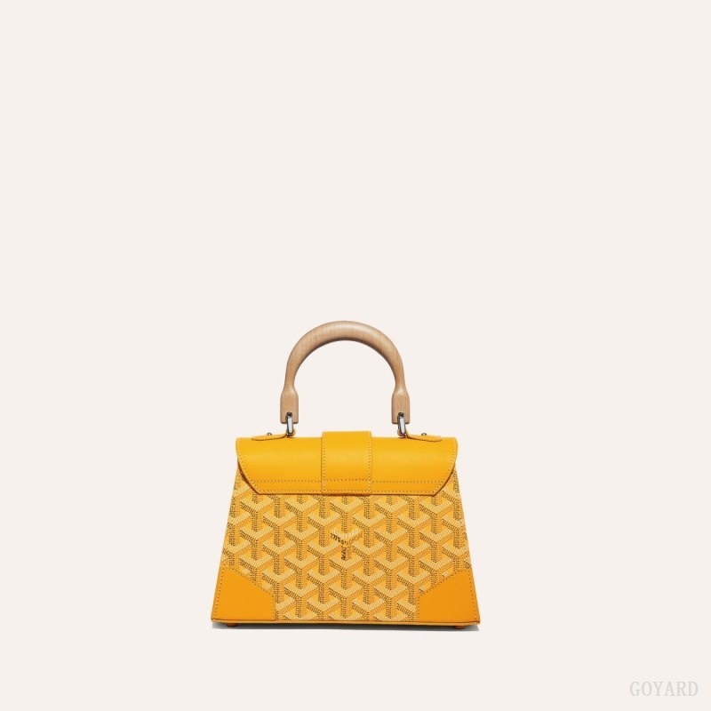 Goyard SAÏGON STRUCTURE MINI BAG Gul | TCNZ9037