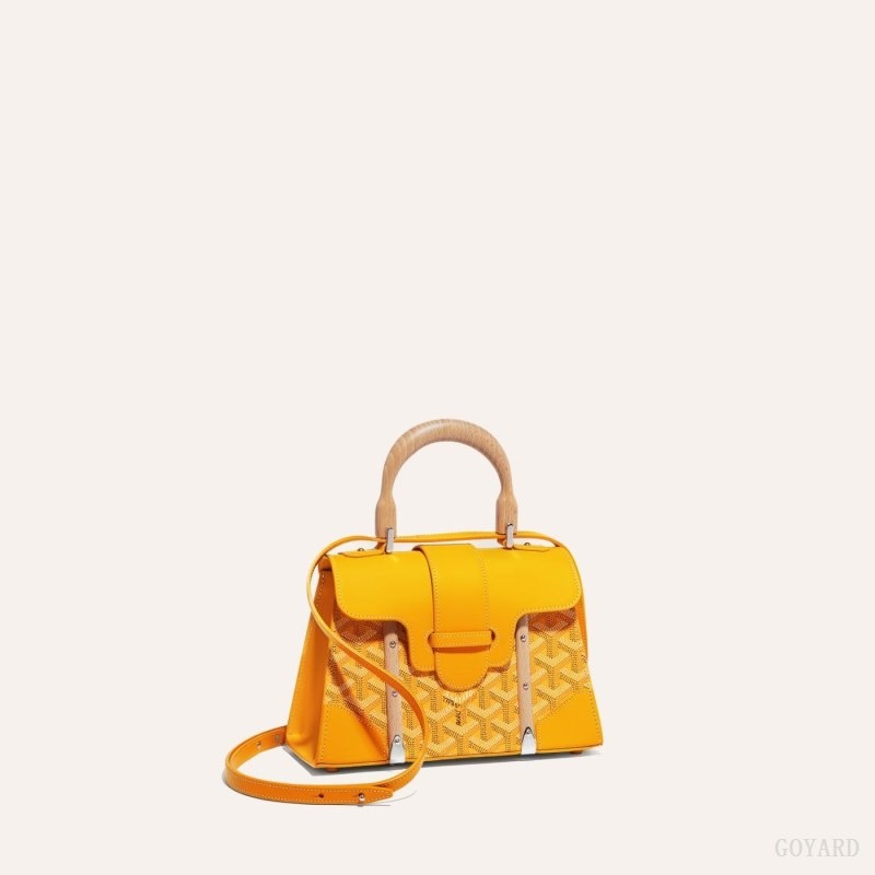 Goyard SAÏGON STRUCTURE MINI BAG Gul | TCNZ9037