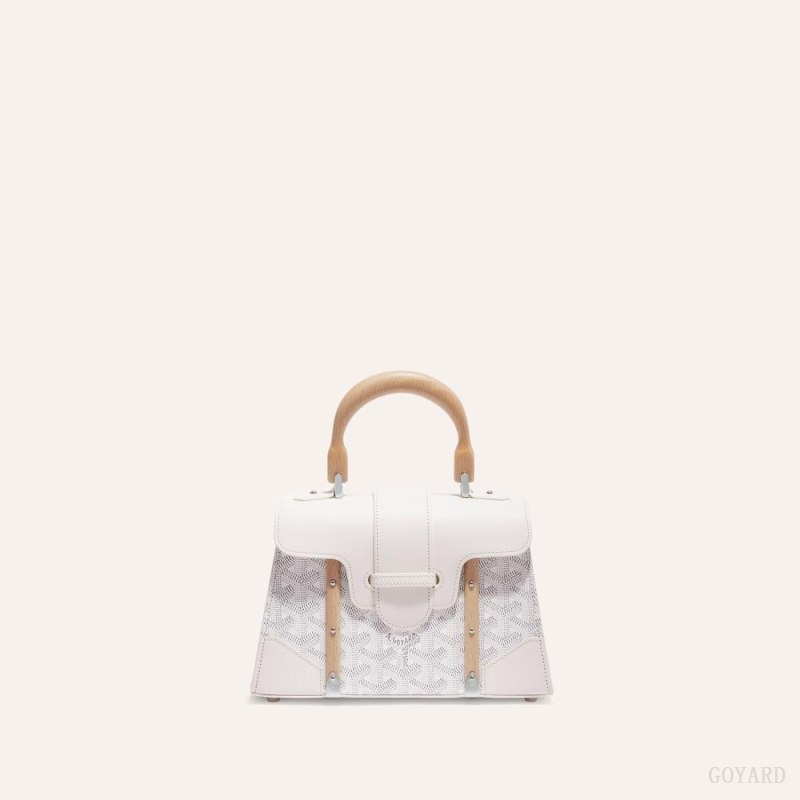 Goyard SAÏGON STRUCTURE MINI BAG Hvide | EXXQ6777