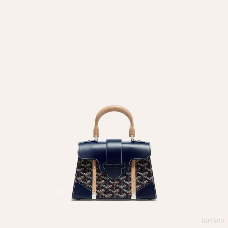 Goyard SAÏGON STRUCTURE MINI BAG Mørkeblå Blå | MXGQ9635