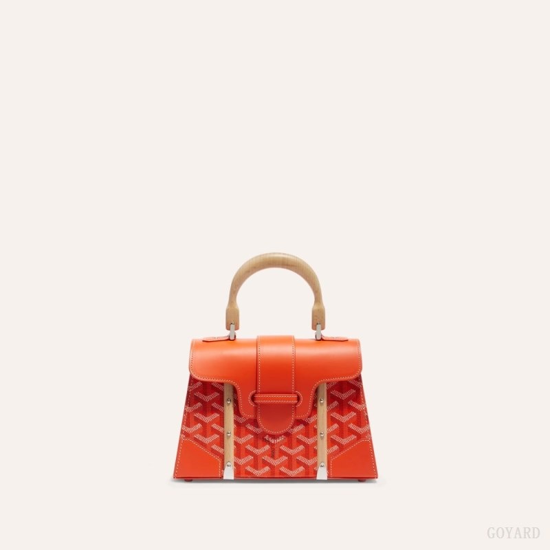 Goyard SAÏGON STRUCTURE MINI BAG Orange | MZST5782