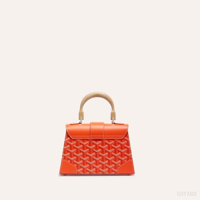 Goyard SAÏGON STRUCTURE MINI BAG Orange | MZST5782