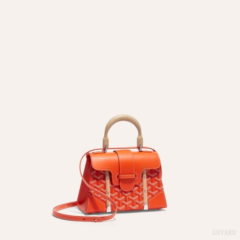 Goyard SAÏGON STRUCTURE MINI BAG Orange | MZST5782