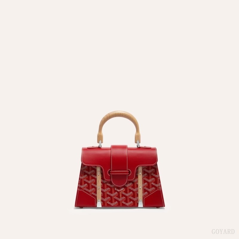 Goyard SAÏGON STRUCTURE MINI BAG Rød | QSLG7045