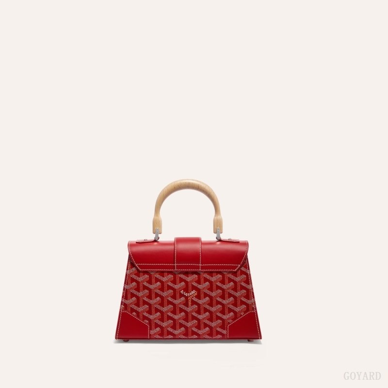 Goyard SAÏGON STRUCTURE MINI BAG Rød | QSLG7045