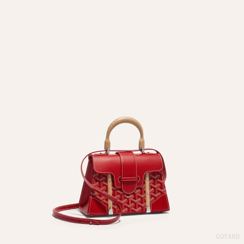 Goyard SAÏGON STRUCTURE MINI BAG Rød | QSLG7045