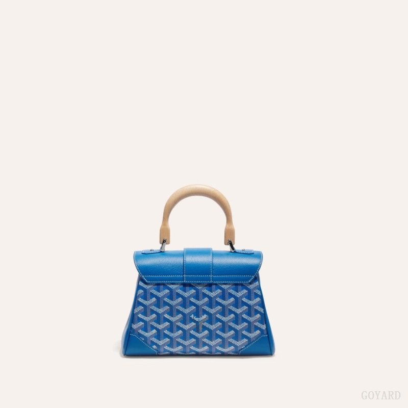 Goyard SAIGON SOUPLE MINI BAG Blå | DVJH2577