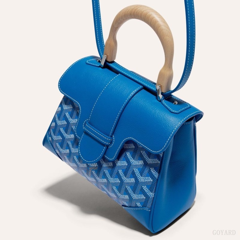 Goyard SAIGON SOUPLE MINI BAG Blå | DVJH2577