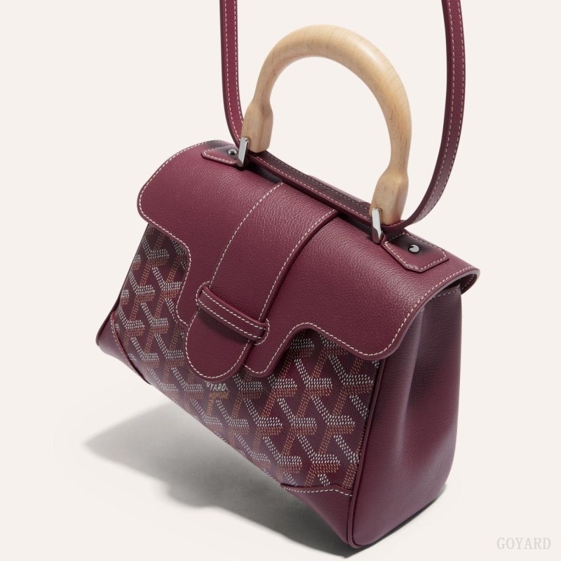 Goyard SAIGON SOUPLE MINI BAG Bordeaux | OIUM8523