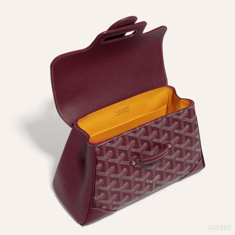 Goyard SAIGON SOUPLE MINI BAG Bordeaux | OIUM8523