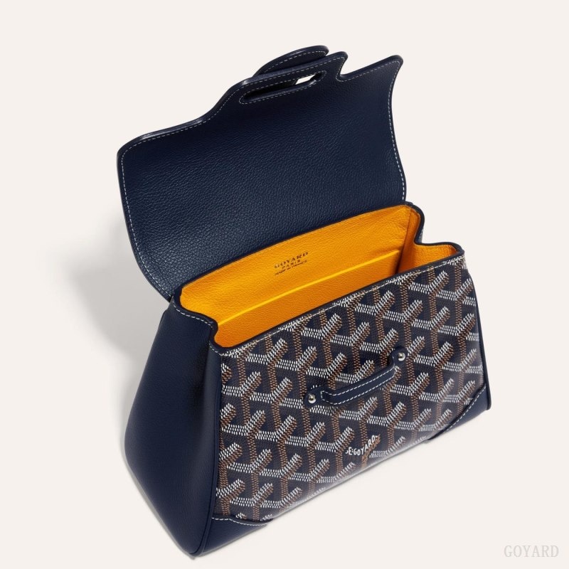 Goyard SAIGON SOUPLE MINI BAG Mørkeblå Blå | ILZC1301