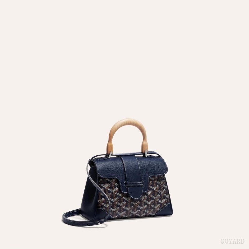 Goyard SAIGON SOUPLE MINI BAG Mørkeblå Blå | ILZC1301