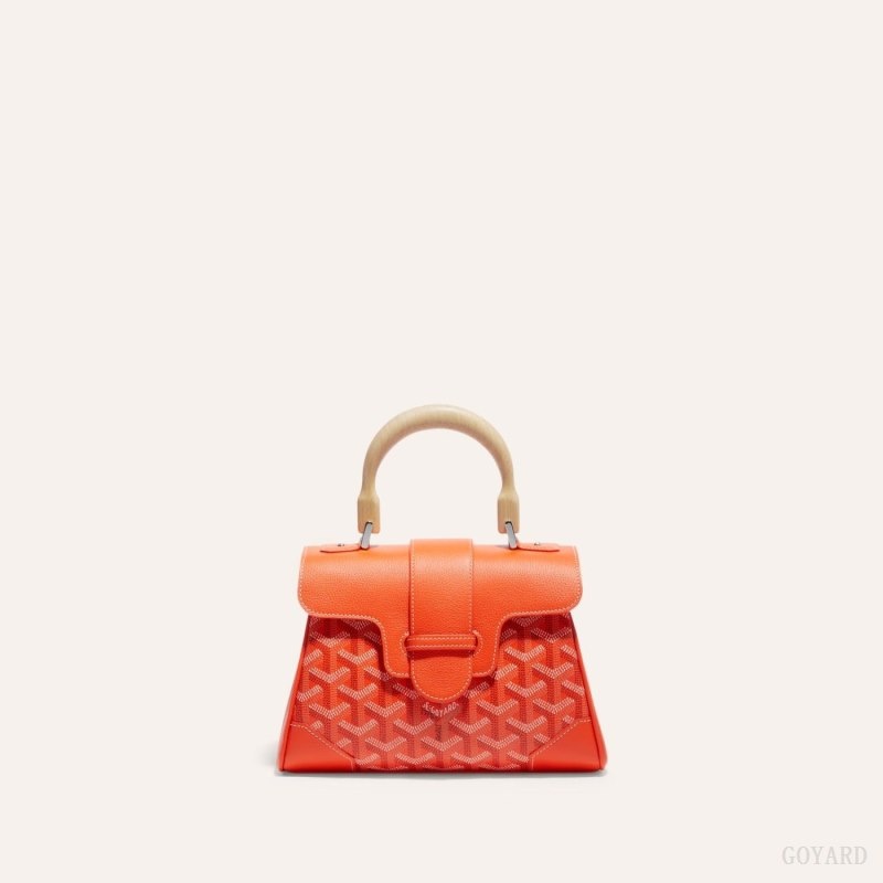 Goyard SAIGON SOUPLE MINI BAG Orange | URVB2102