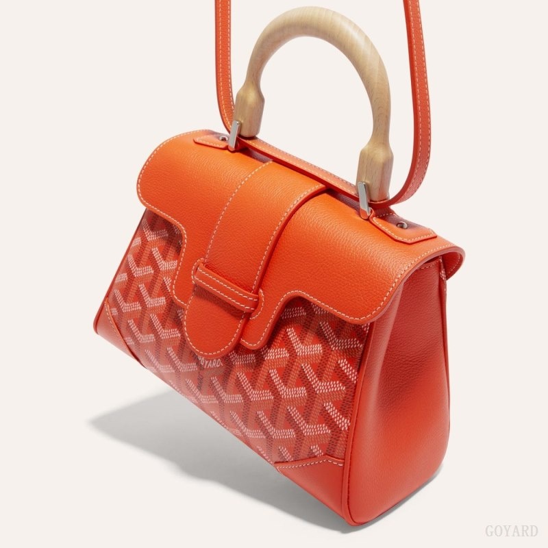 Goyard SAIGON SOUPLE MINI BAG Orange | URVB2102