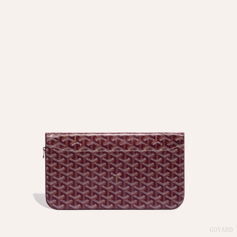 Goyard SAINTE-MARIE CLUTCH Bordeaux | LEFJ9288