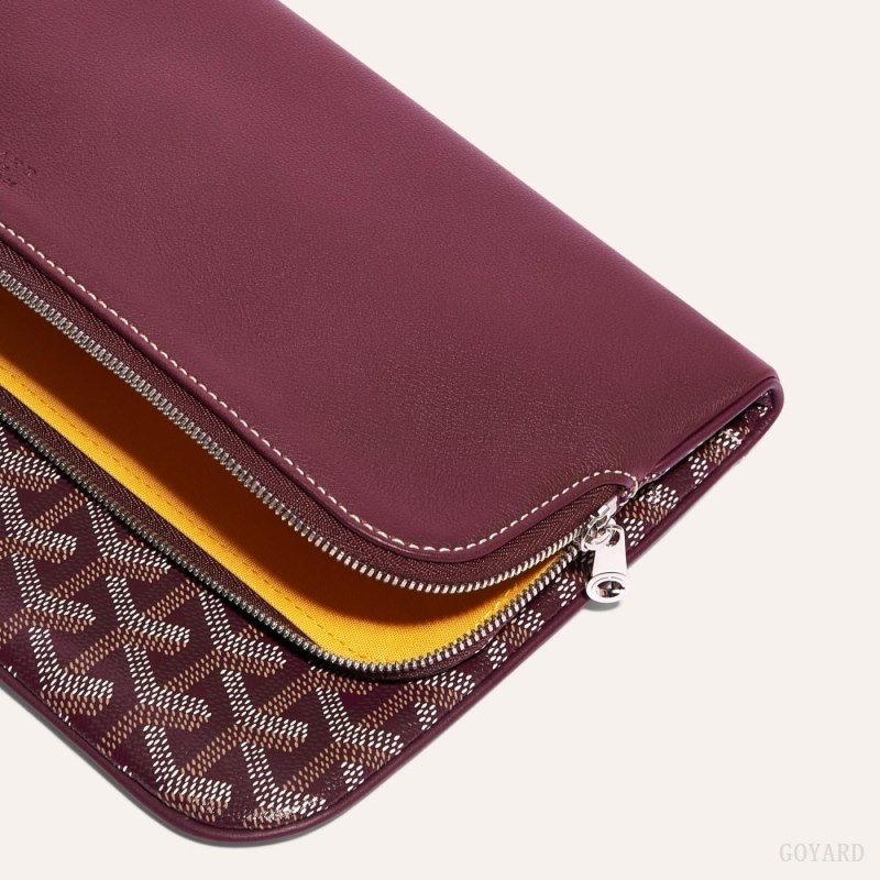 Goyard SAINTE-MARIE CLUTCH Bordeaux | LEFJ9288