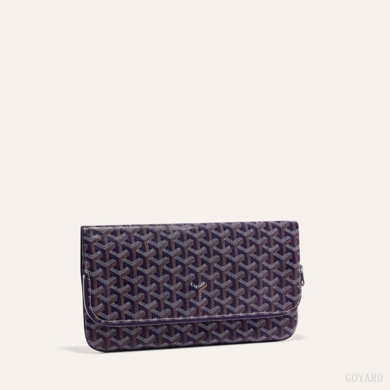 Goyard SAINTE-MARIE CLUTCH Mørkeblå Blå | EWXD1481