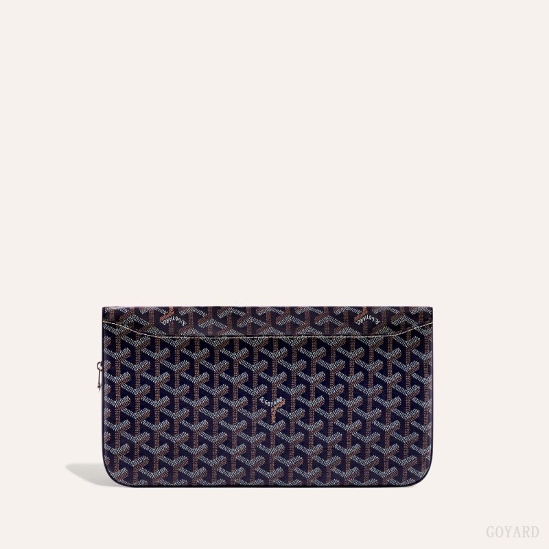 Goyard SAINTE-MARIE CLUTCH Mørkeblå Blå | EWXD1481