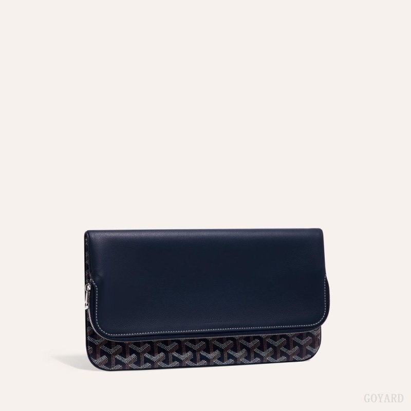 Goyard SAINTE-MARIE CLUTCH Mørkeblå Blå | EWXD1481